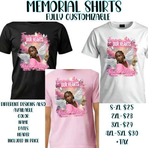 Memorial Shirts